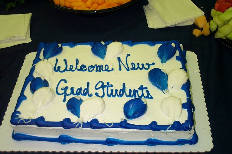 Welcome Grads cake