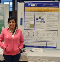 Luna Rodriguez takes first place in College of EMS poster competition