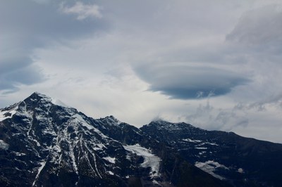 Third place - Israel Silber - Lenticular cloud above the Alps